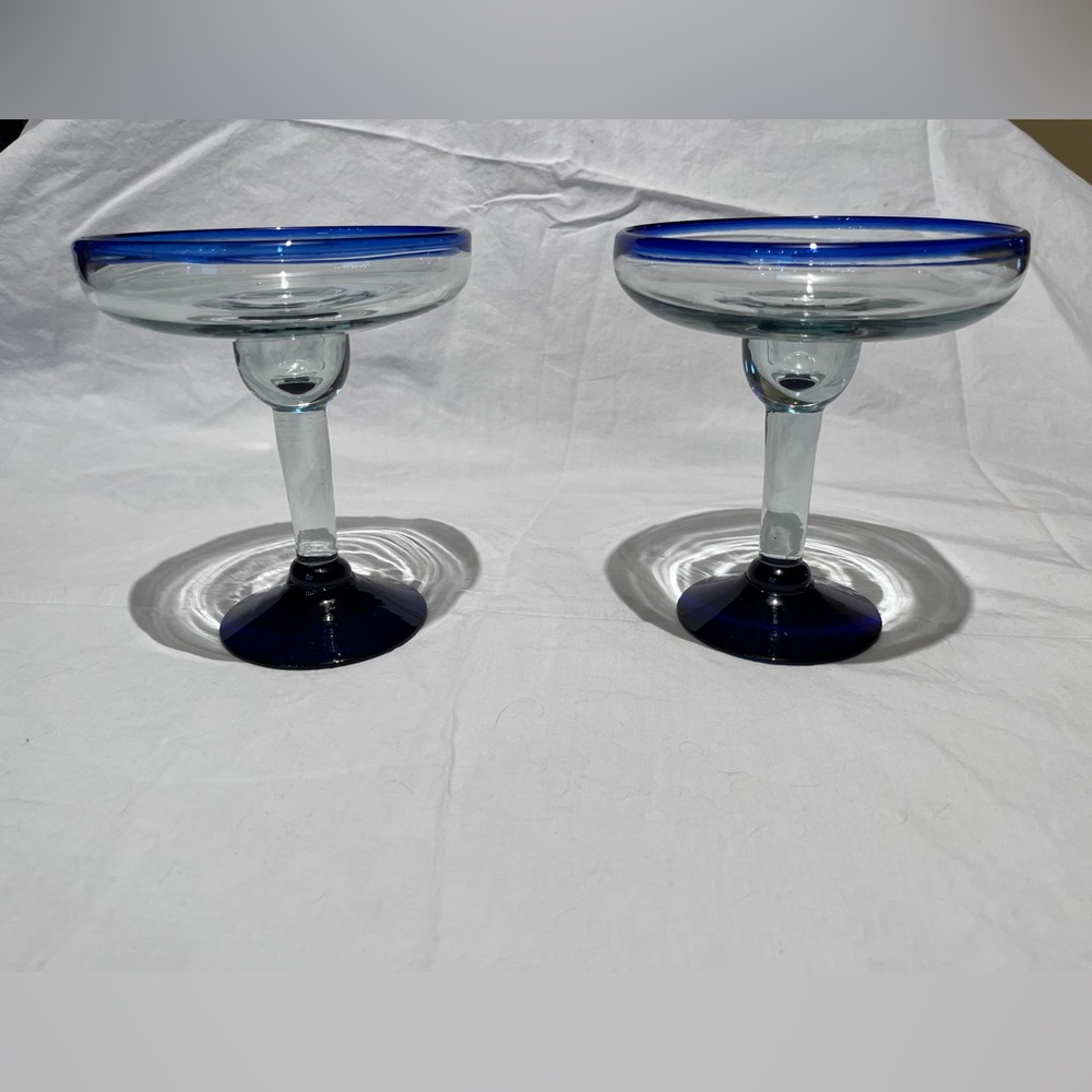 Pier One Imports - Handmade Mexican Margarita Glasses